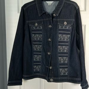 Jean jacket size XL